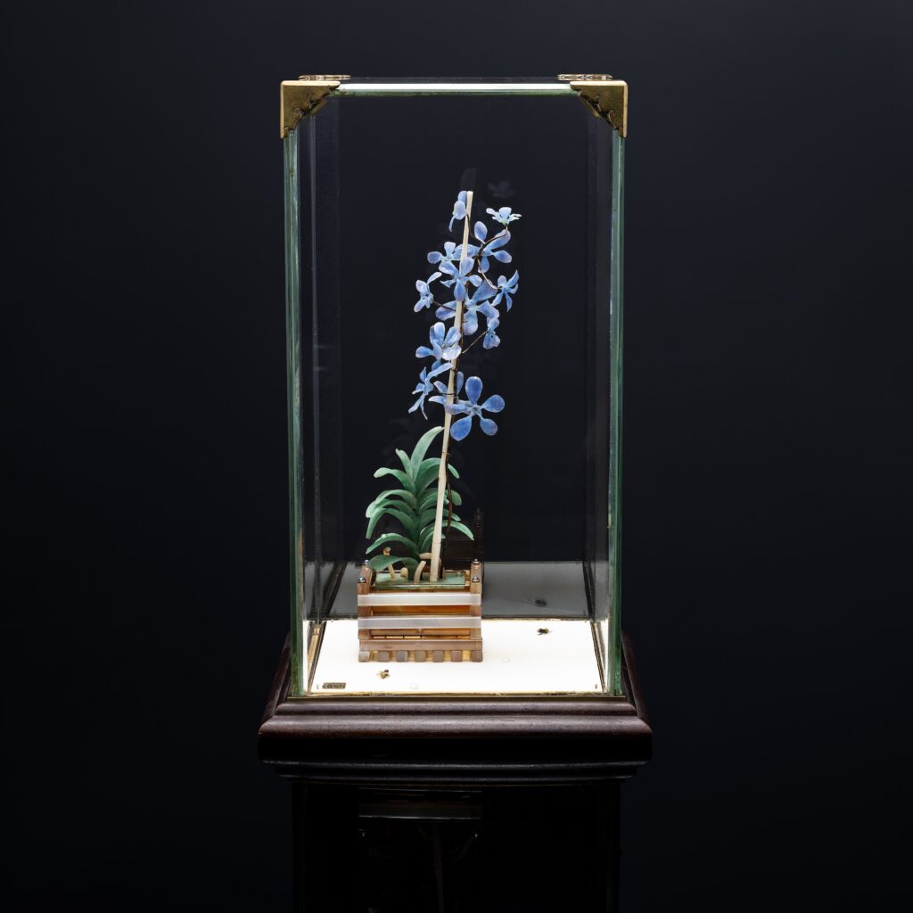 Cartier Enamel and Hardstone “Orchid” Potted Plant, circa 1907