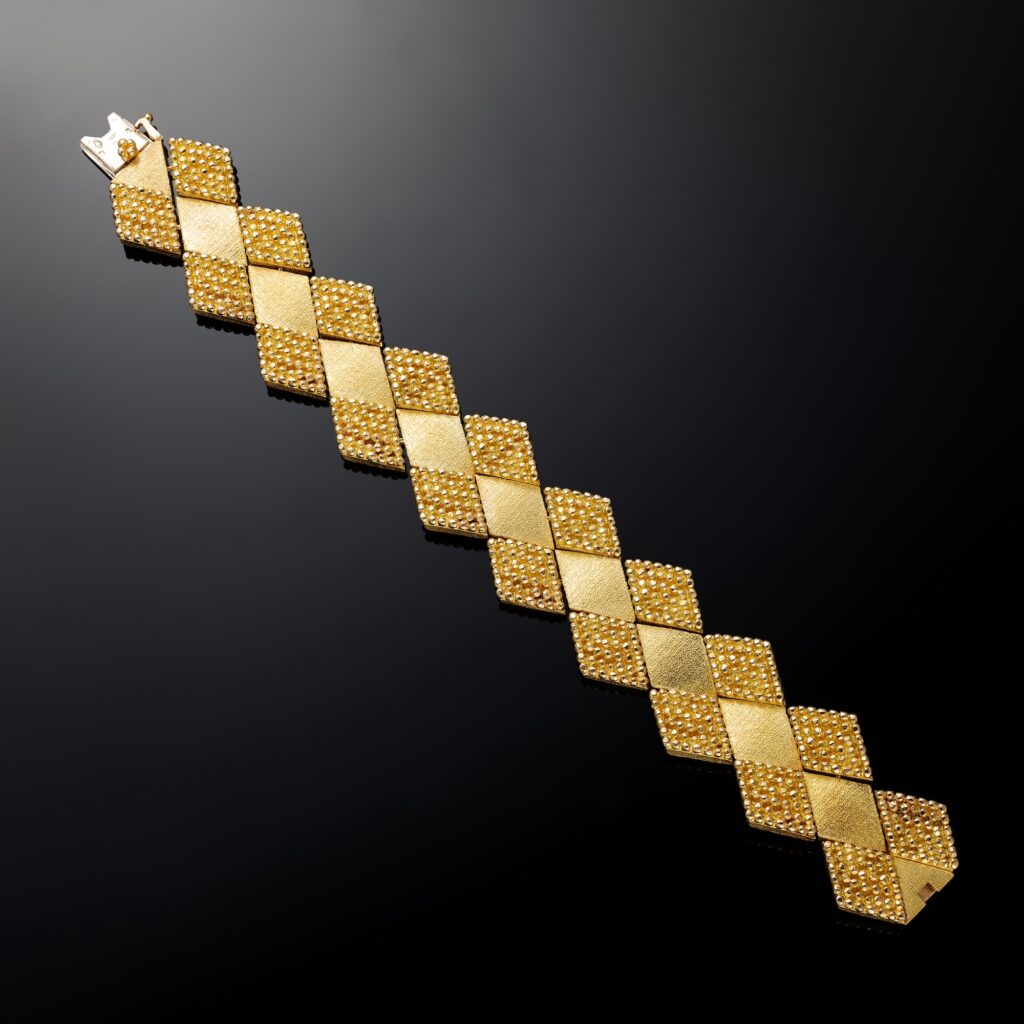 Georges Lenfant for Cartier Bracelet in 18k Yellow Gold
